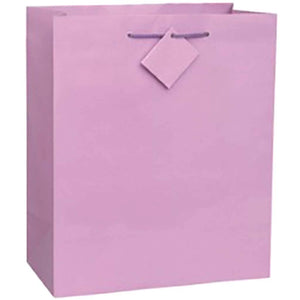 Solid Pastel Color Large Gift Bag Blue