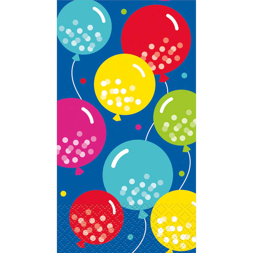 Balloon Cheer Guest Napkin, 24ct