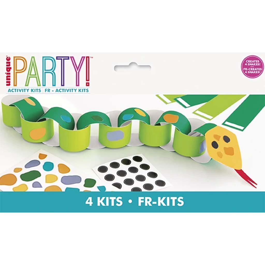 Snake DIY Paper Chain Craft Kit For 4