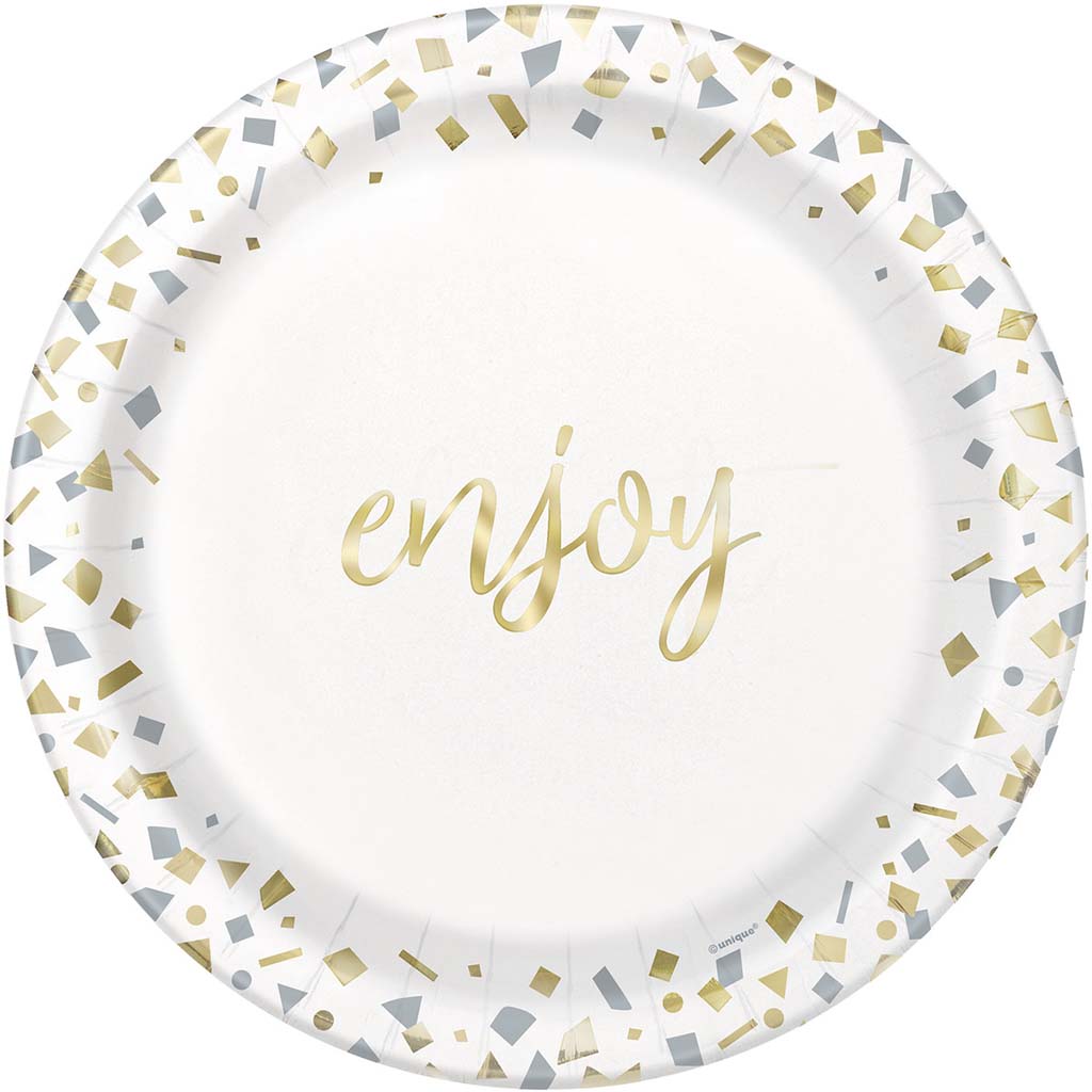 Golden Tableware Christmas