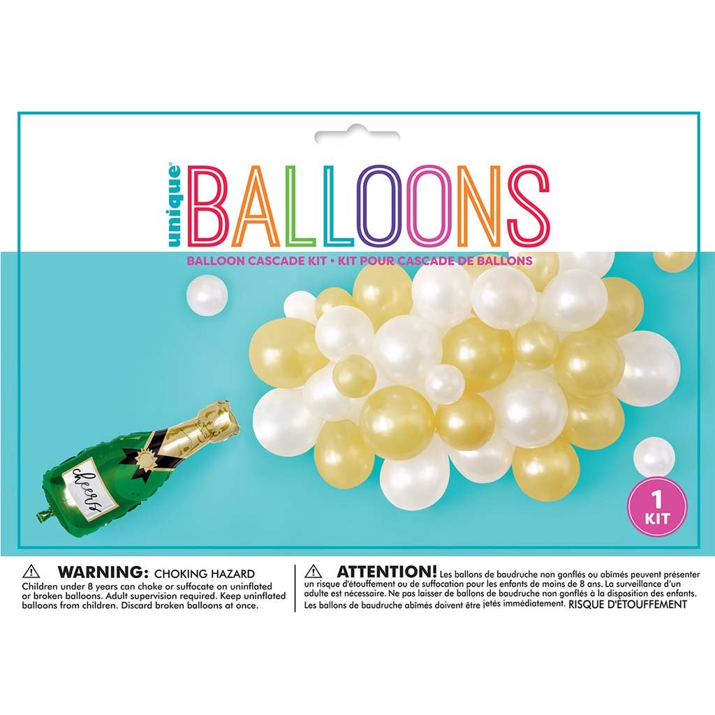 Champagne Balloon Cascade Kit