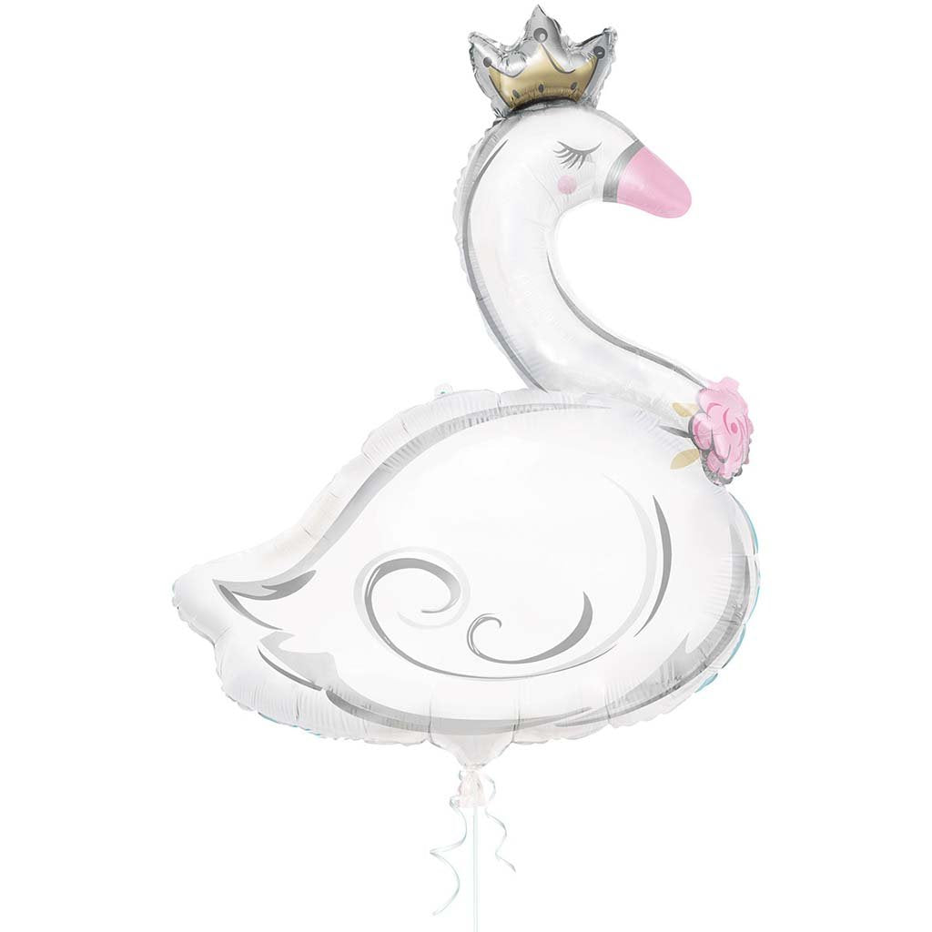 Swan Princess Giant Foil Balloon 42.5in