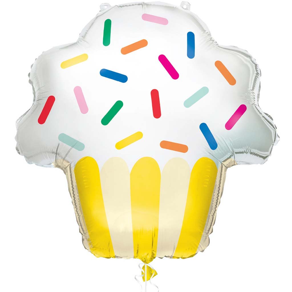 Cupcake Giant Foil Balloon, 29in