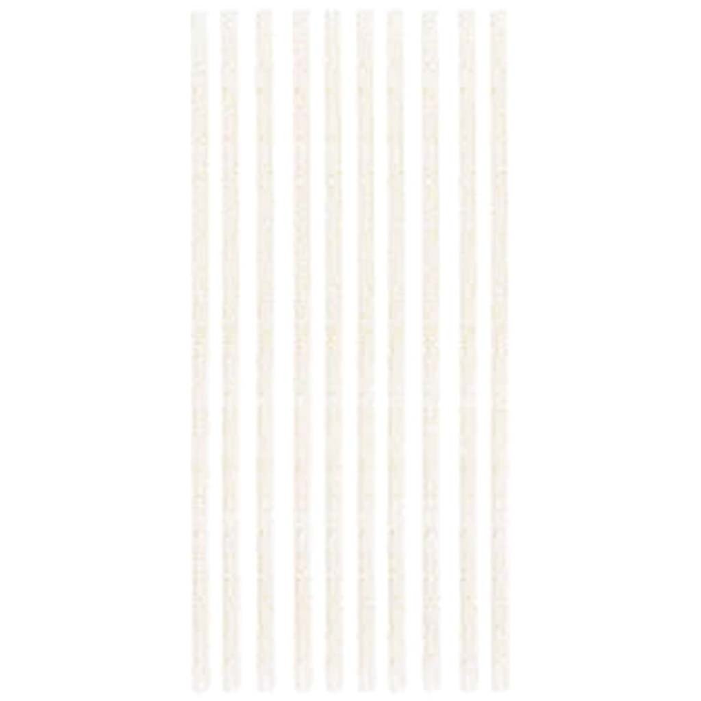 Gold Glitter Plastic Straws, 10ct