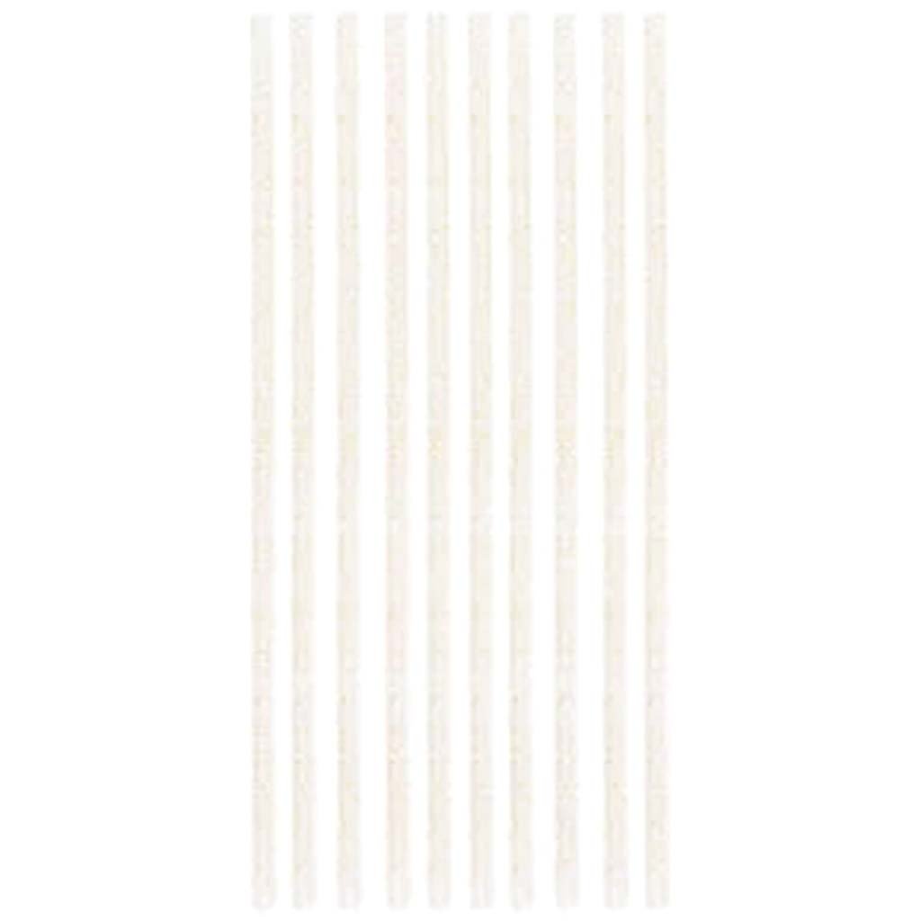 Gold Glitter Plastic Straws, 10ct