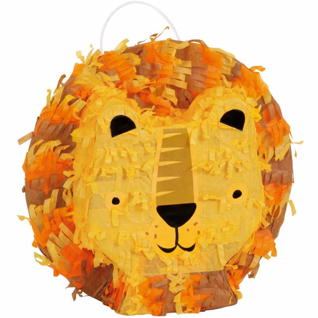 Mini Lion Pinata Favor Decor