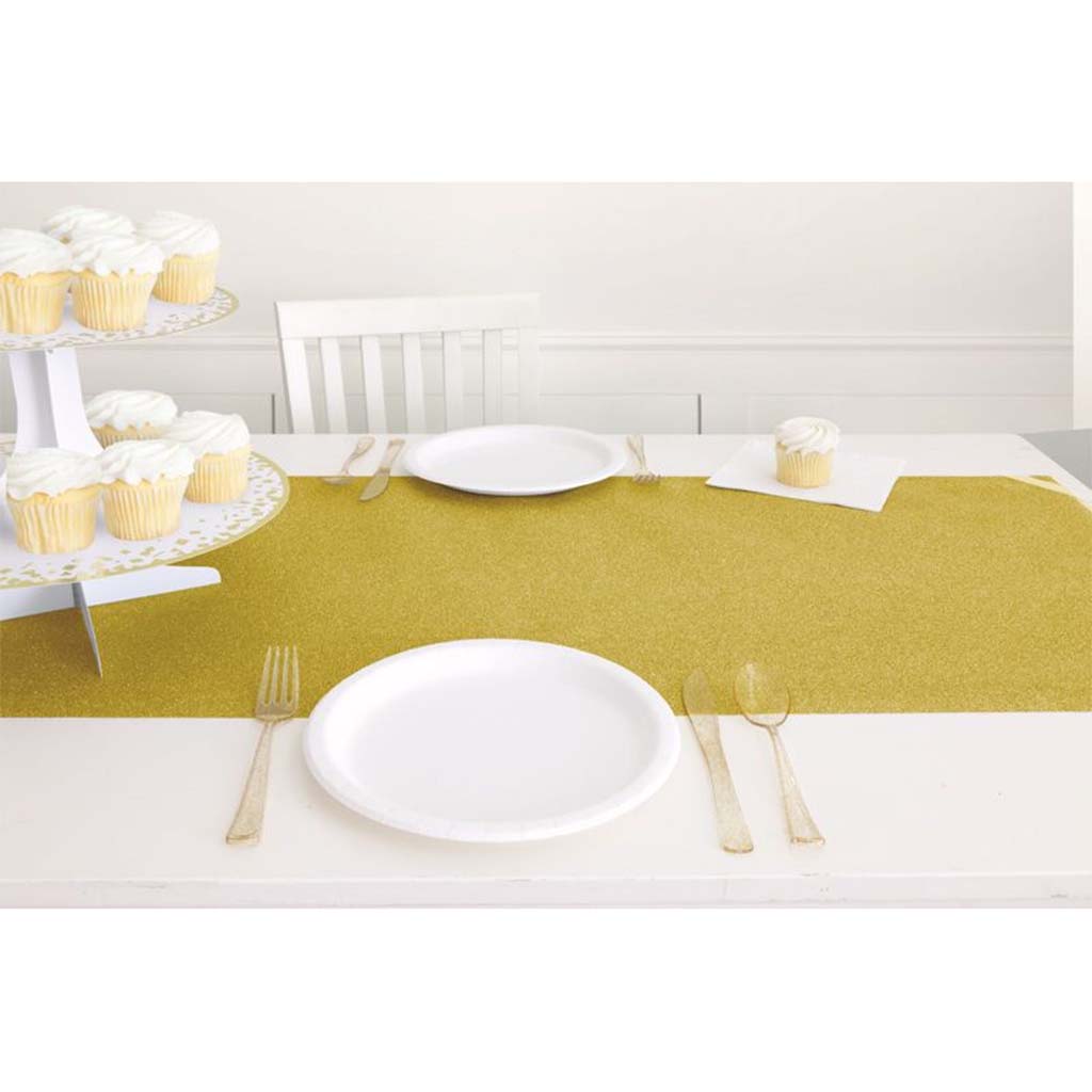 Glitter Gold Table Runner