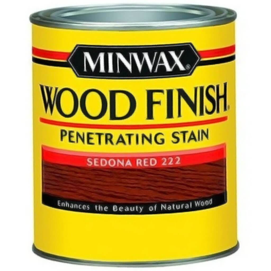 Finish Wood 1/2pt Sedona Red