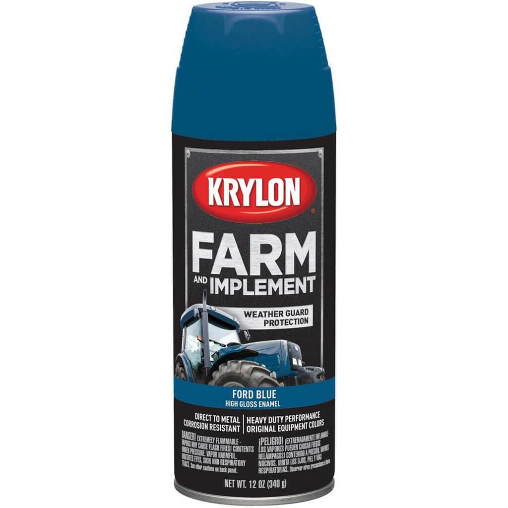 Low Gloss Spray Paint 12oz Ford Blue