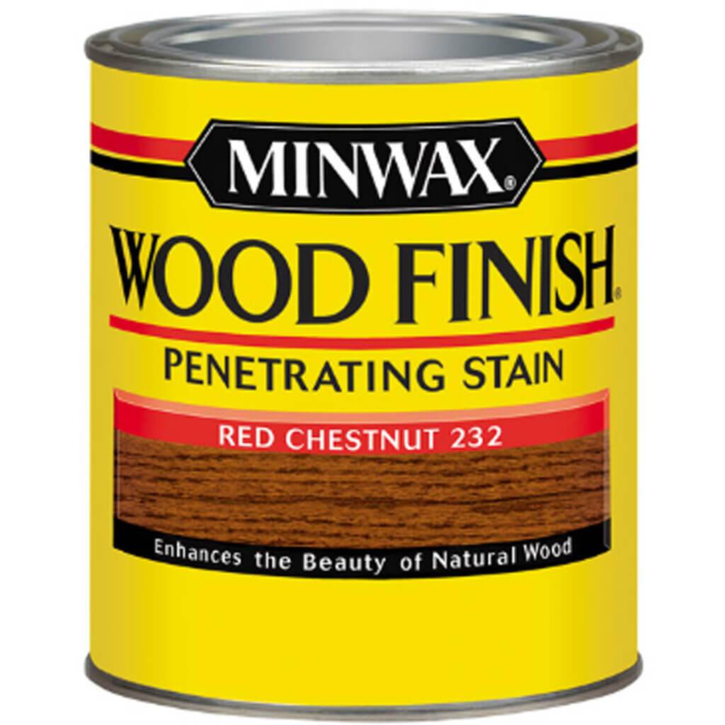 Finish Wood 1 Quart Red Chestnut