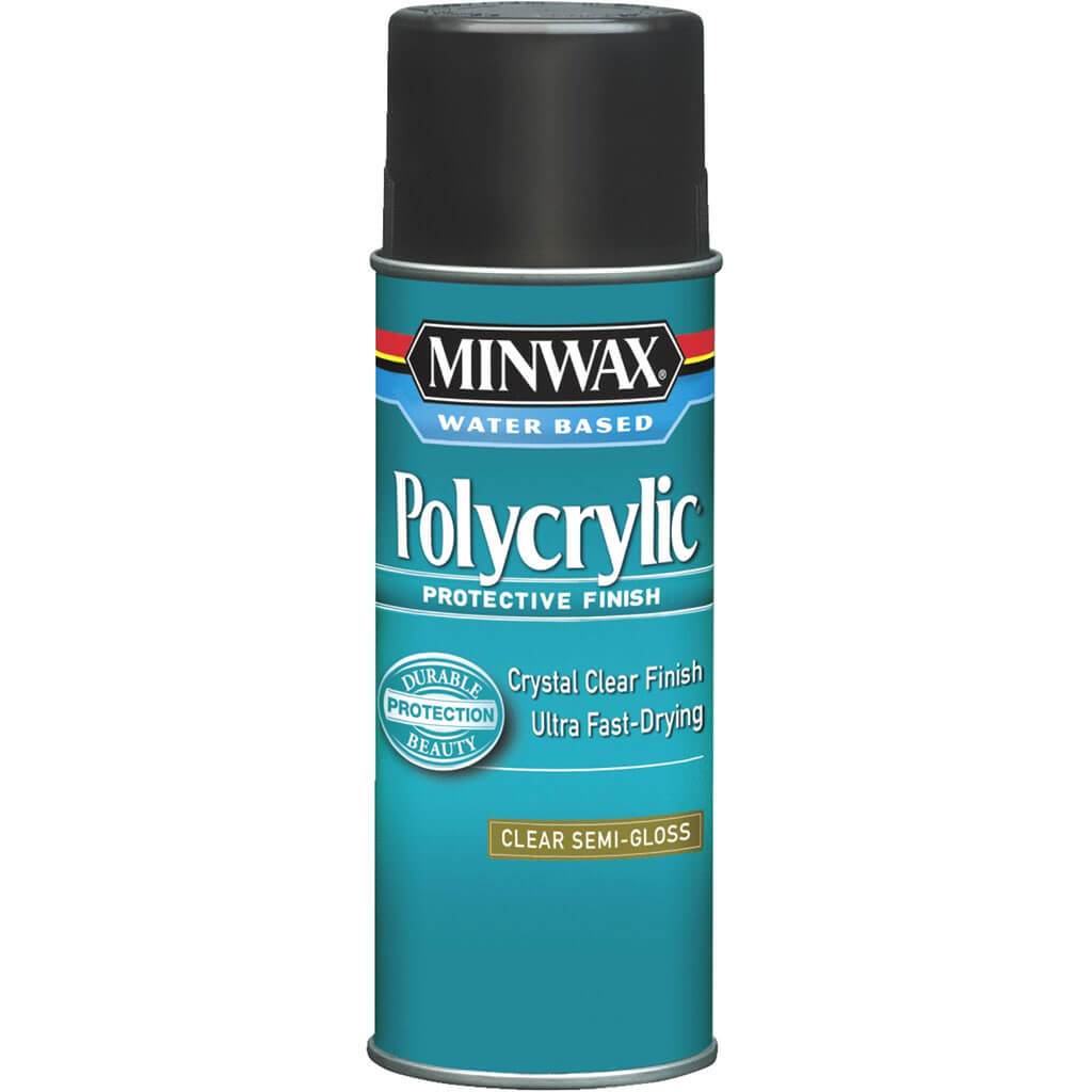 Polycrylic Clear Spray Semi Gloss 11.5oz