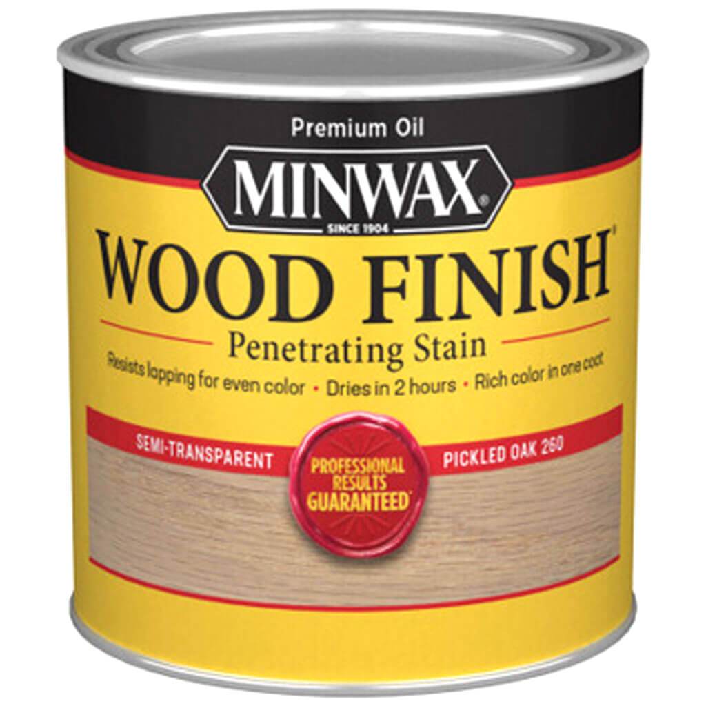 Finish Wood 1/2pt Pickled Oak