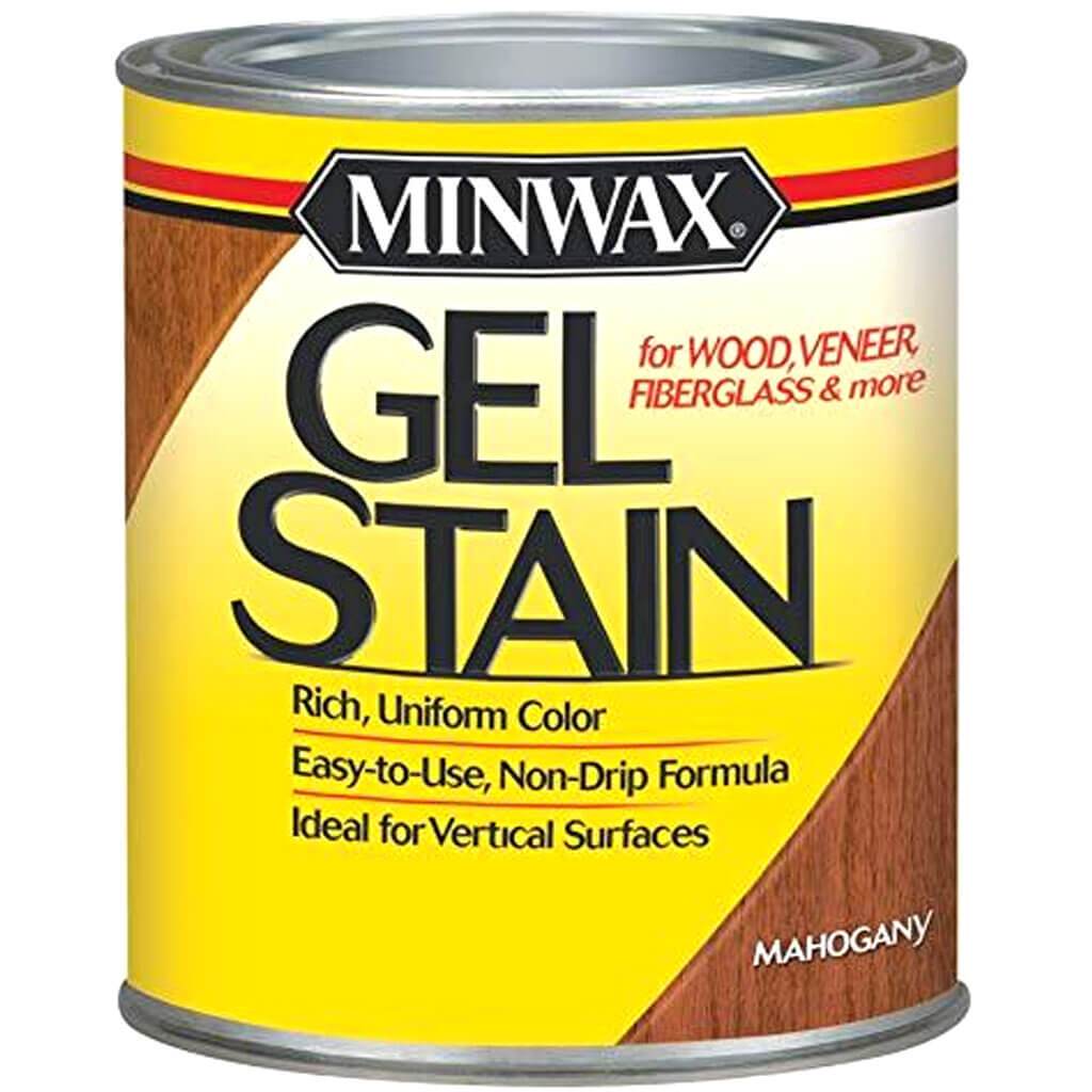 Stain Gel Interior Wood 1Quart Mahogany