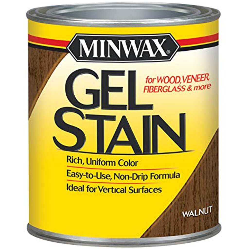 Stain Gel Interior Wood 1Quart Walnut