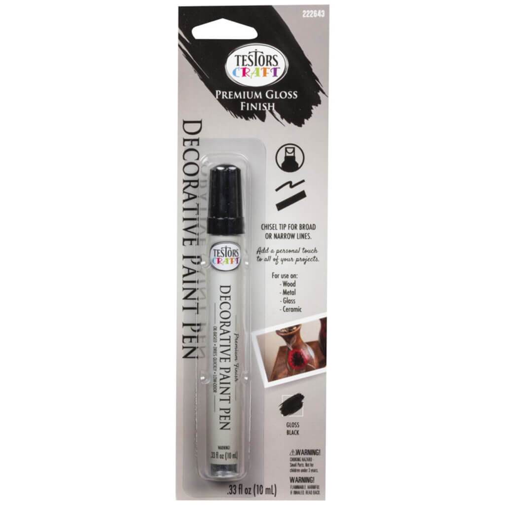 Enamel Paint Pens Gloss Black