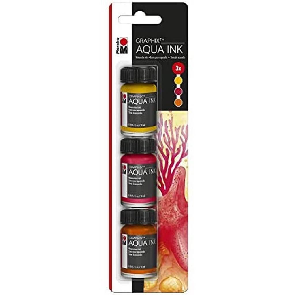 Graphix Aqua Ink Starfish 3 x 15ml