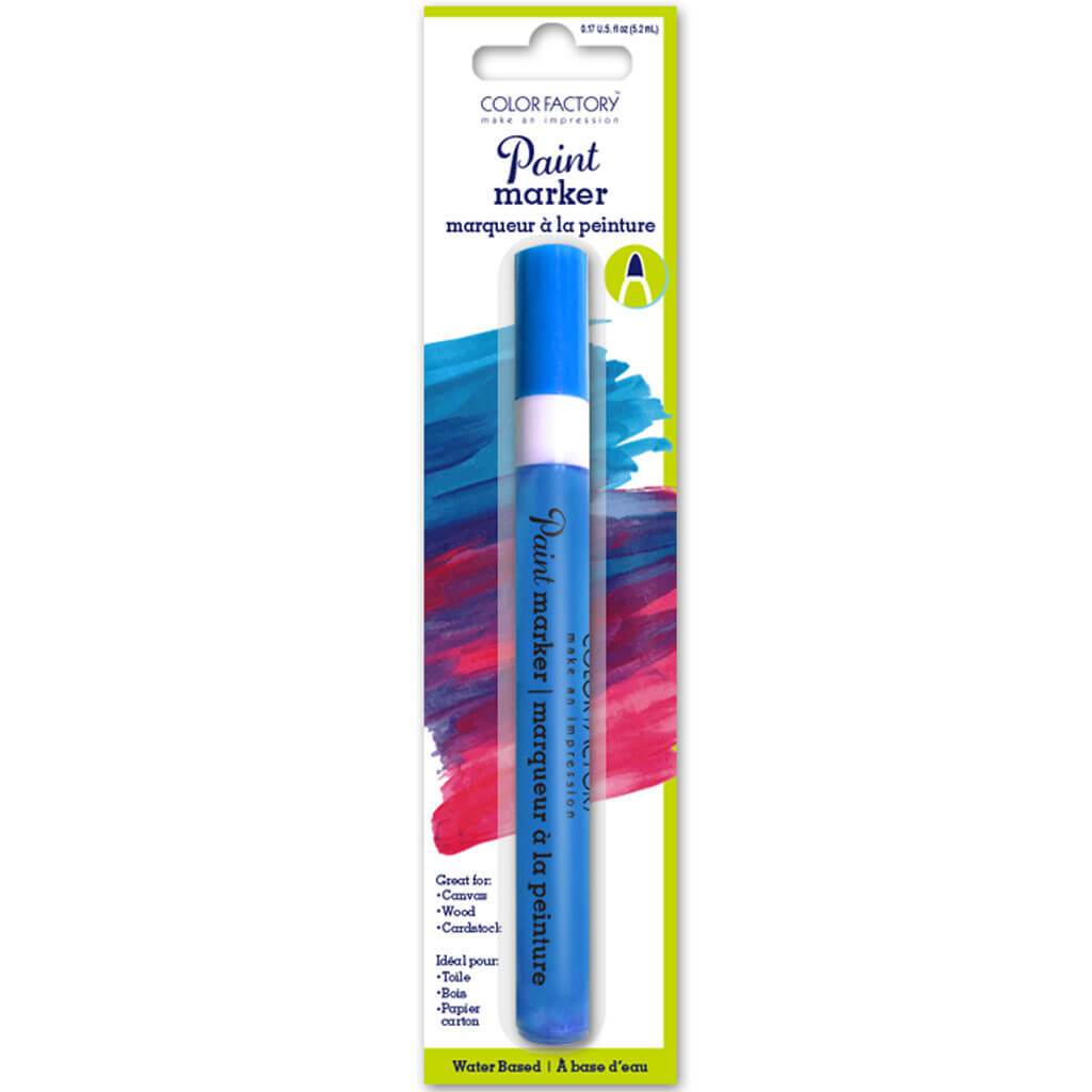 Water Based Paint Marker Factory Blue