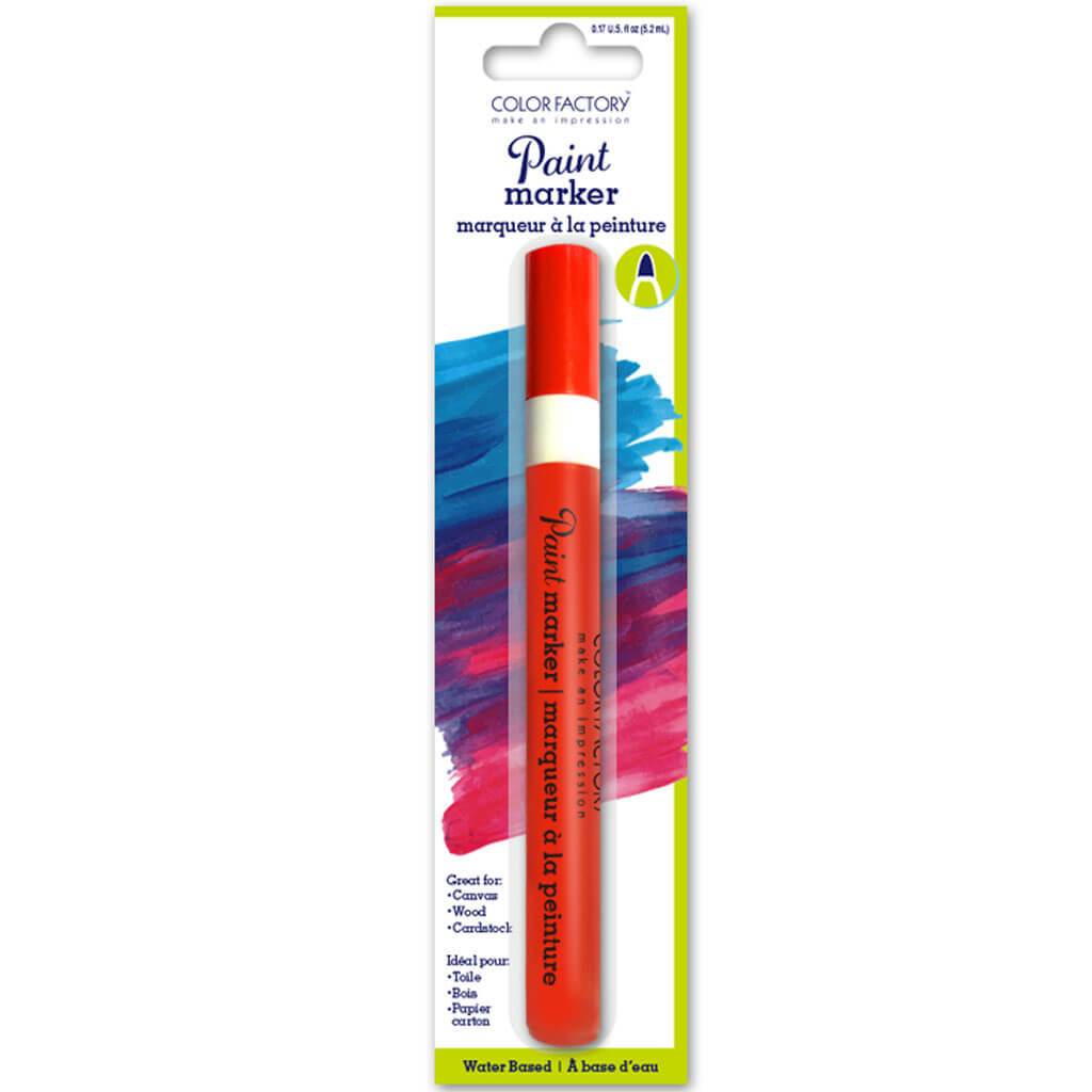 Water Based Paint Marker Factory Red