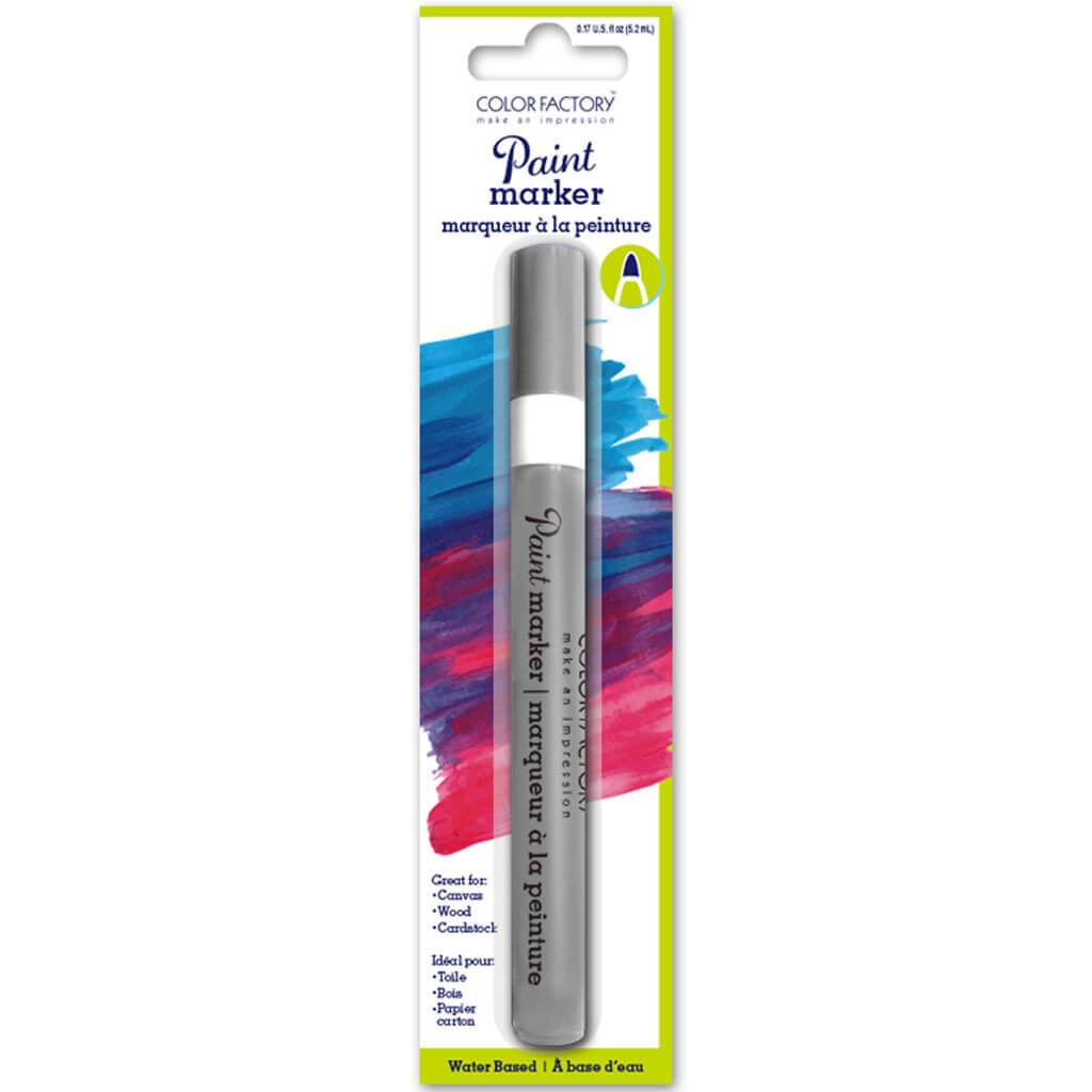 Water Based Paint Marker Factory Silver Metallic