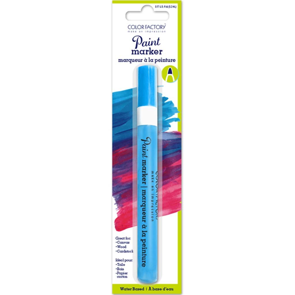 Water Based Paint Marker Light Blue