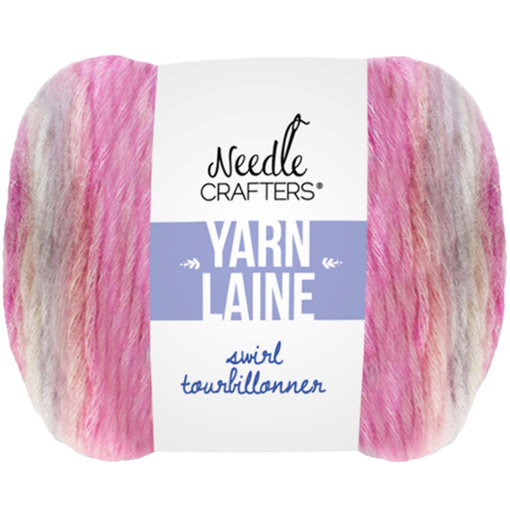 Acrylic Swirl Yarn 50g Blush