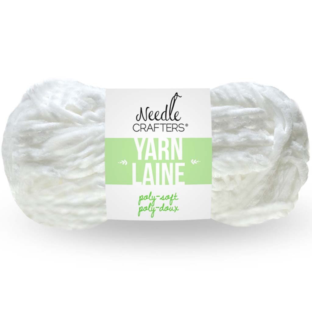 Poly-Soft Yarn Ball 50g White