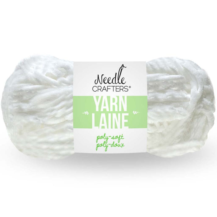 Needlecrafters Poly-Soft Yarn Ball 50g White