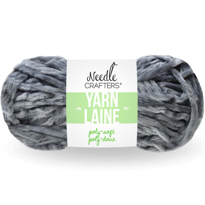 Needlecrafters Poly-Soft Yarn Ball 50g Gray