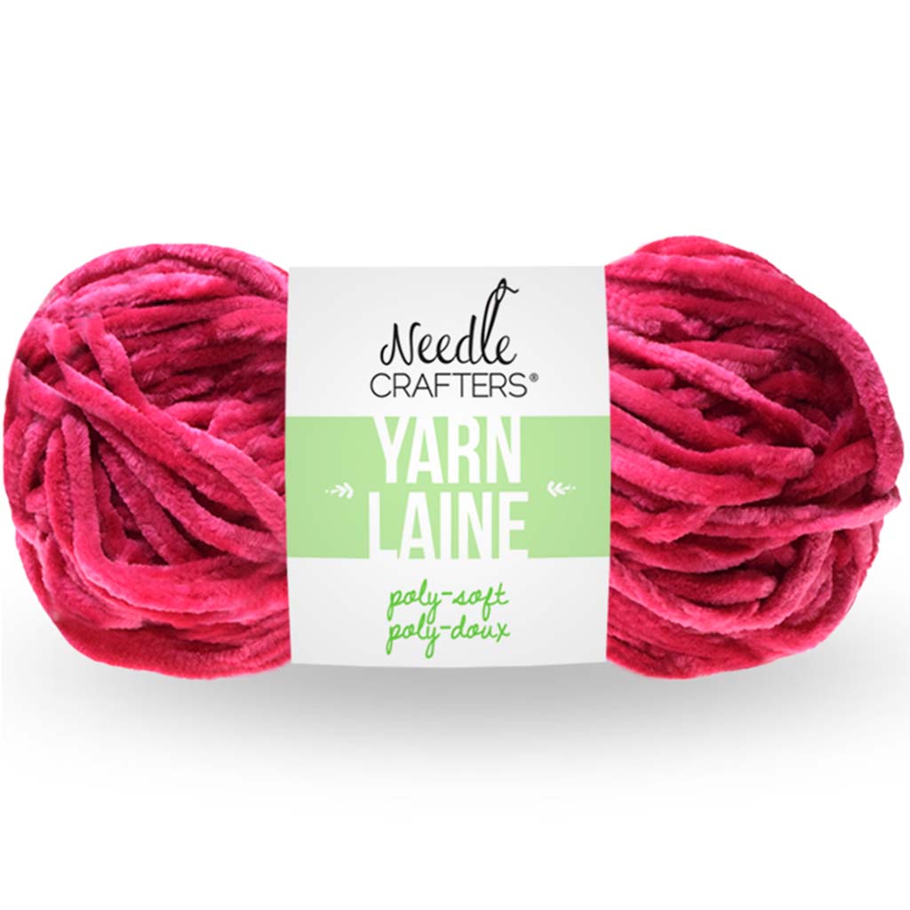 Poly-Soft Yarn Ball 50g Hot Pink