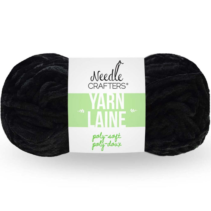 Needlecrafters Poly-Soft Yarn Ball 50g Black