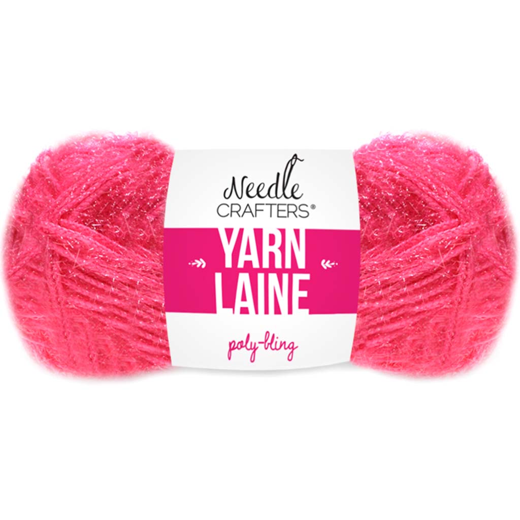 Poly-Soft Yarn Ball 50g Hot Pink