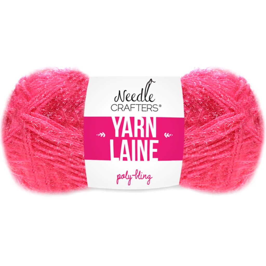 Poly-Soft Yarn Ball 50g Hot Pink