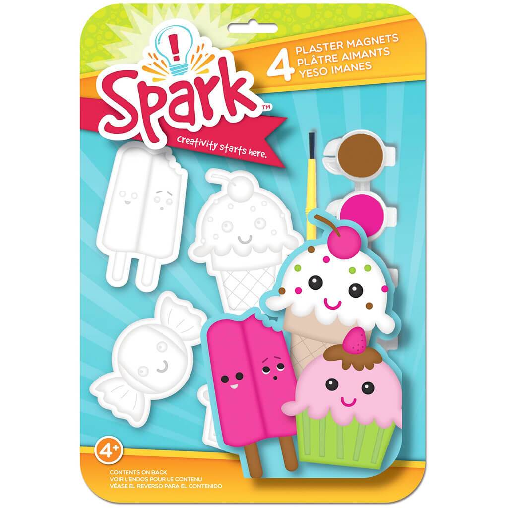 Spark Plaster Magnet Kit Sweets