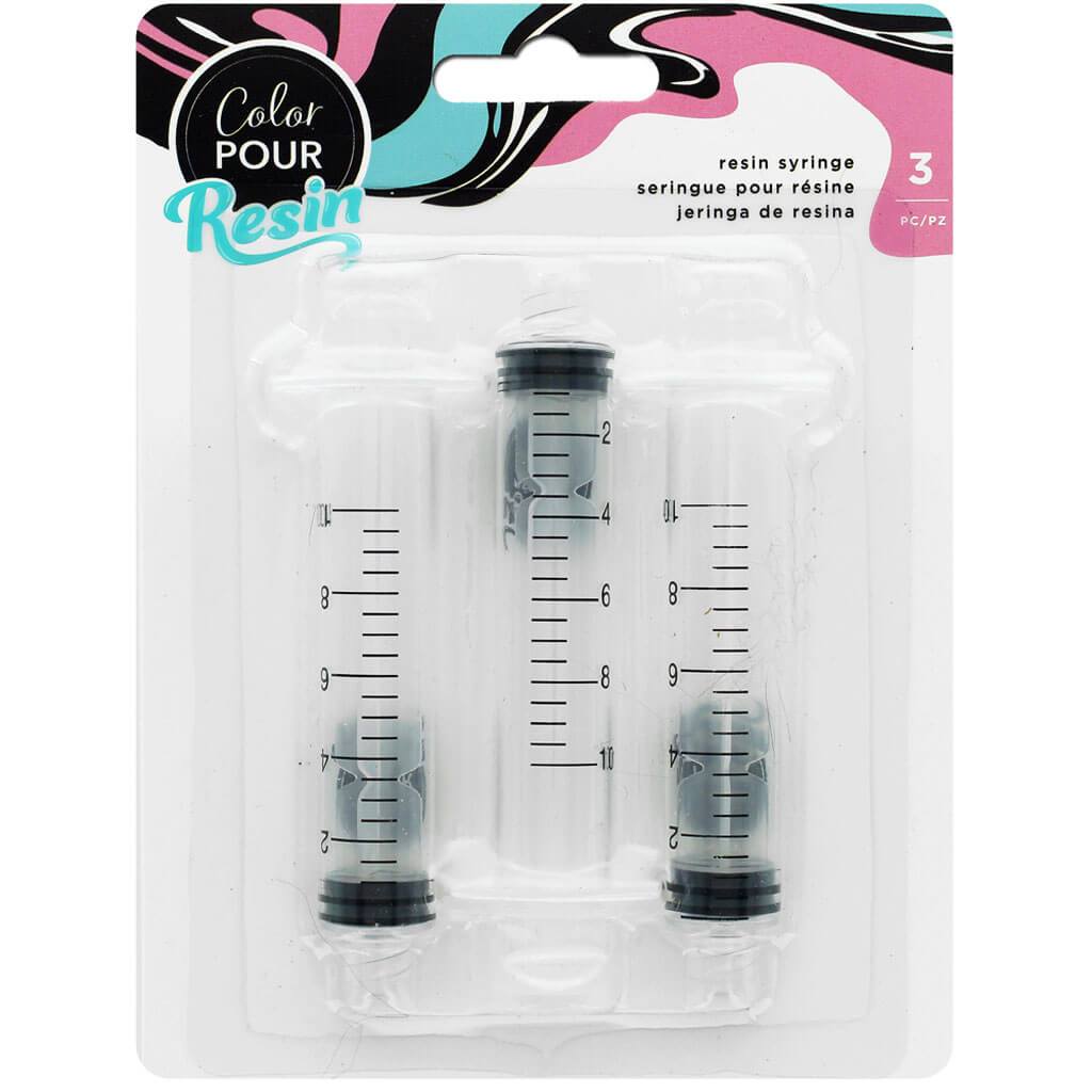 Color Pour Resin Syringes 3/pkg