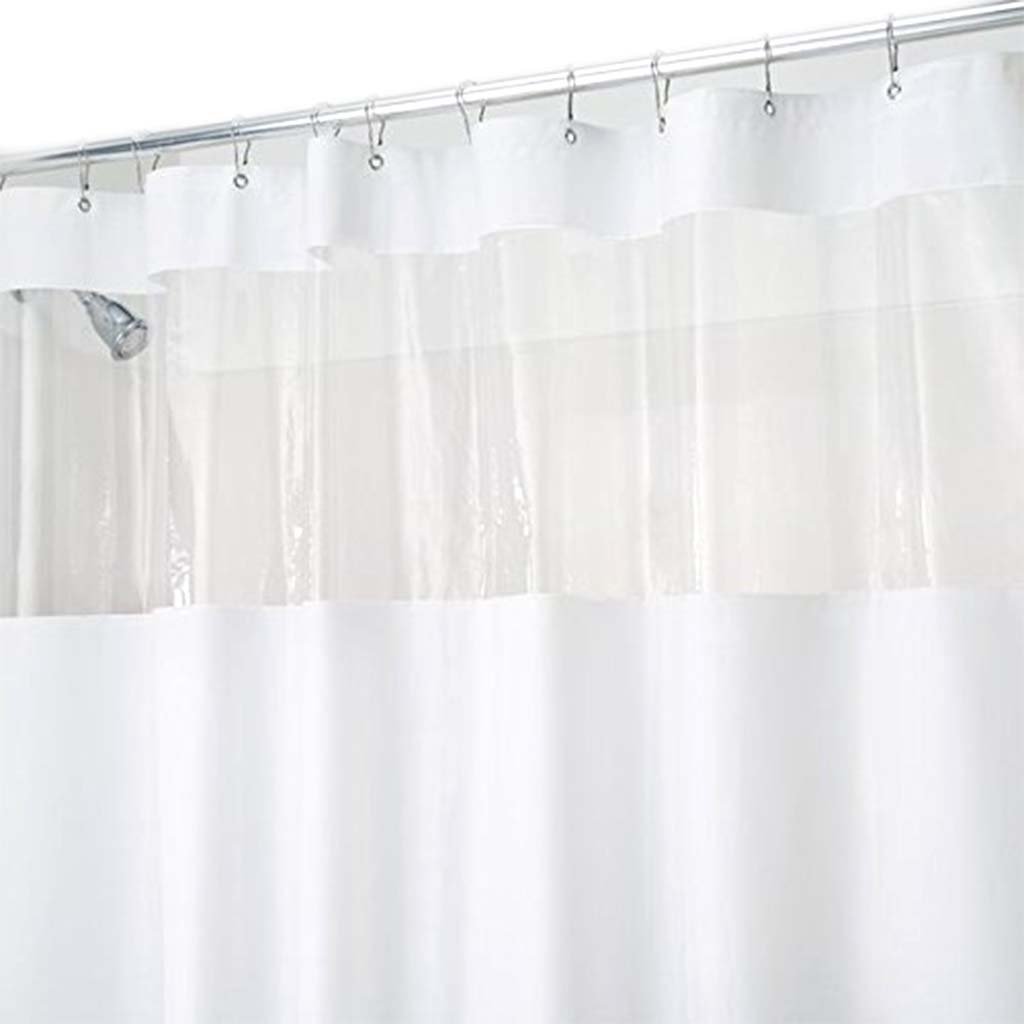 Hitchcock Shower Curtain EVA White/Clear