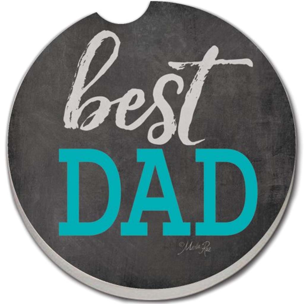 Best Dad Car Coaster 1pk