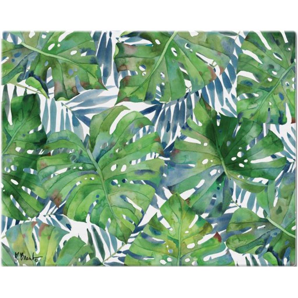 Glass Counter Saver 15in x 12in Palms