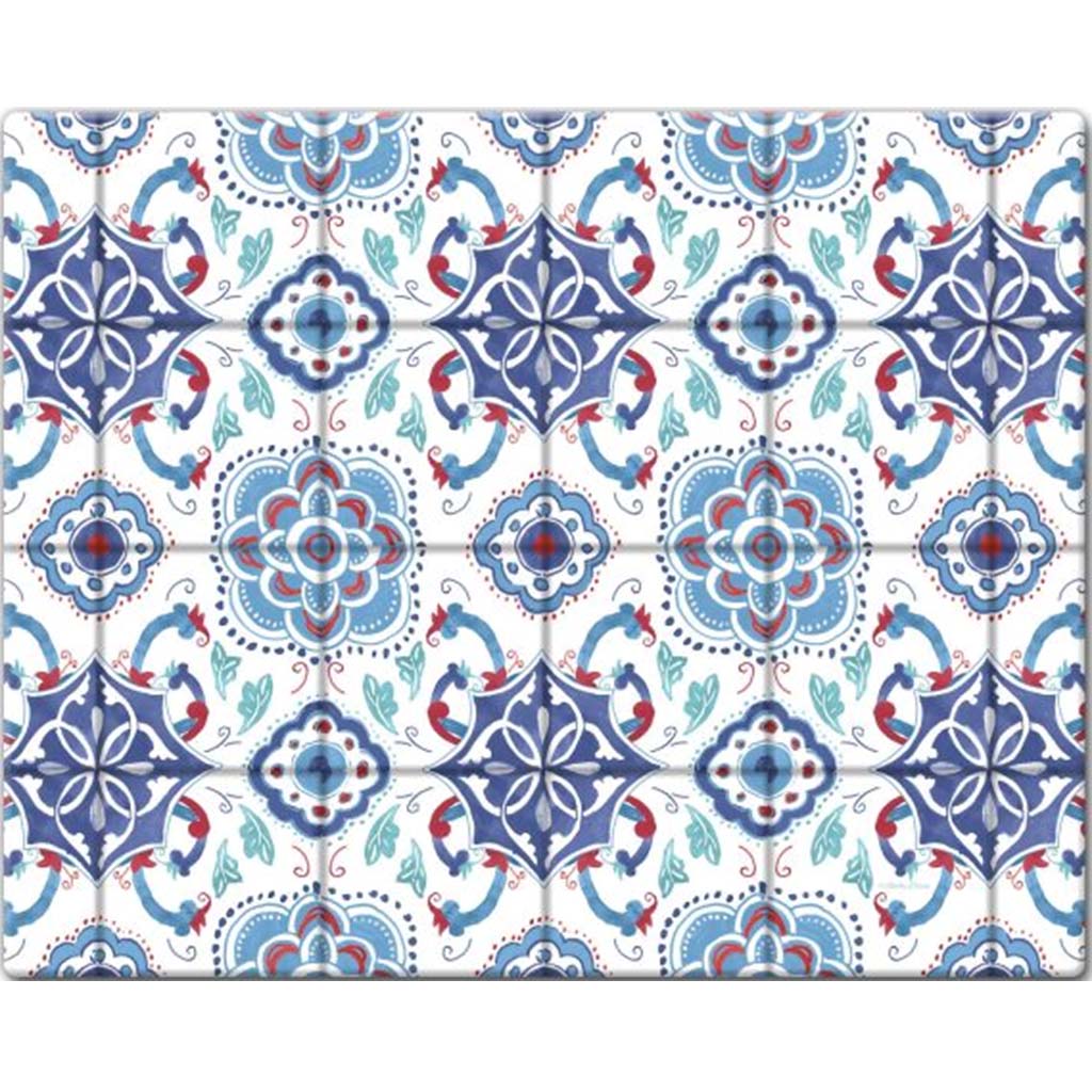 Glass Counter Saver 15in x 12in Americana Tiles