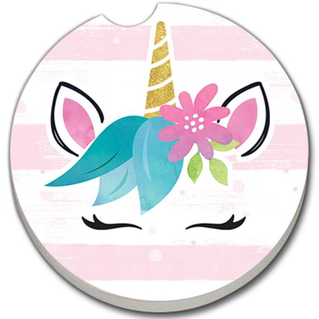 Car Coaster 1Pk Unicorn