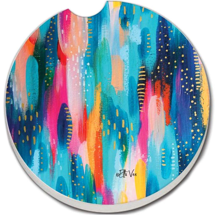 Car Coaster Hello Color