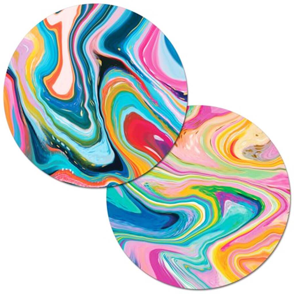 Round Placemat Hello Color