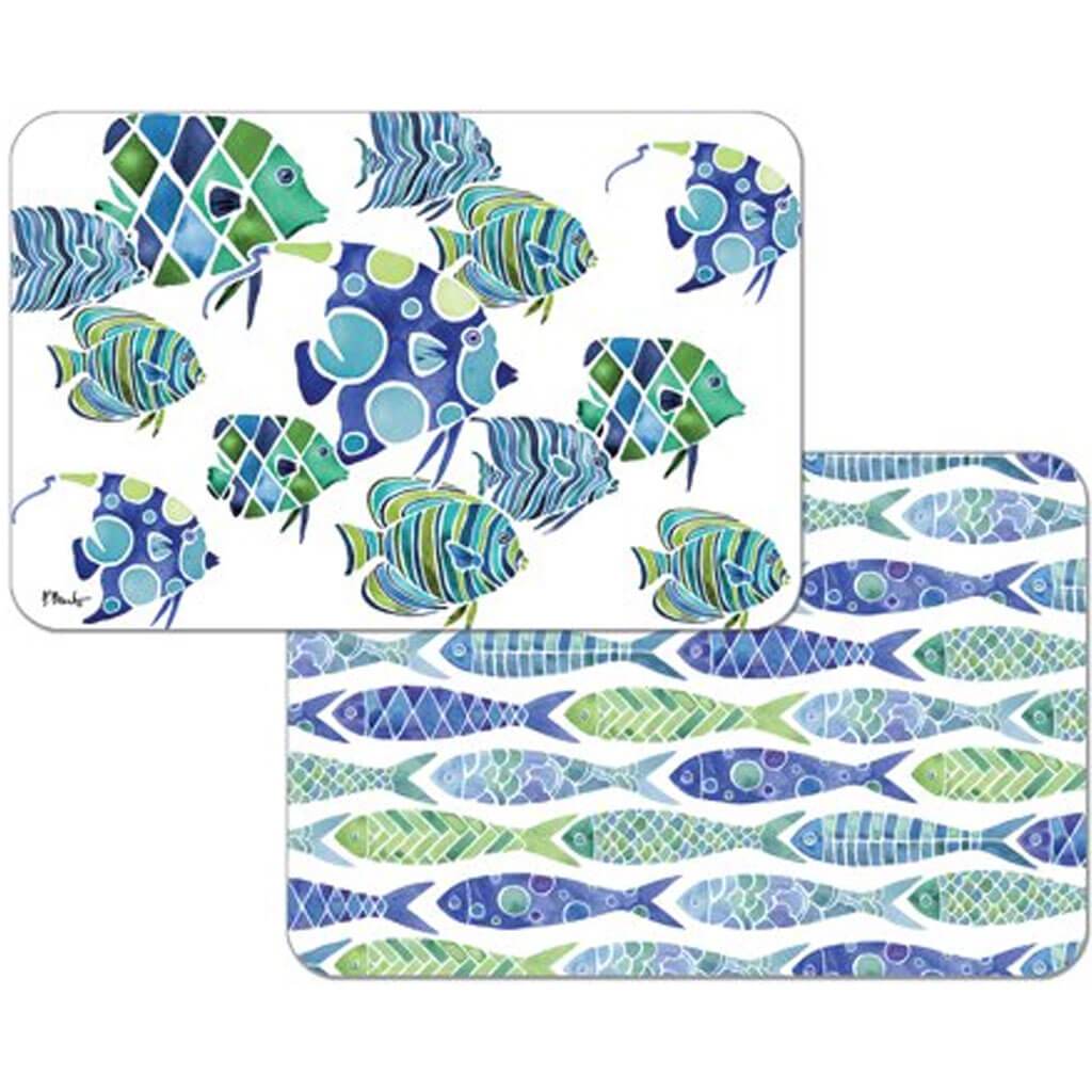 Easy Care Placemat Tahiti Fish