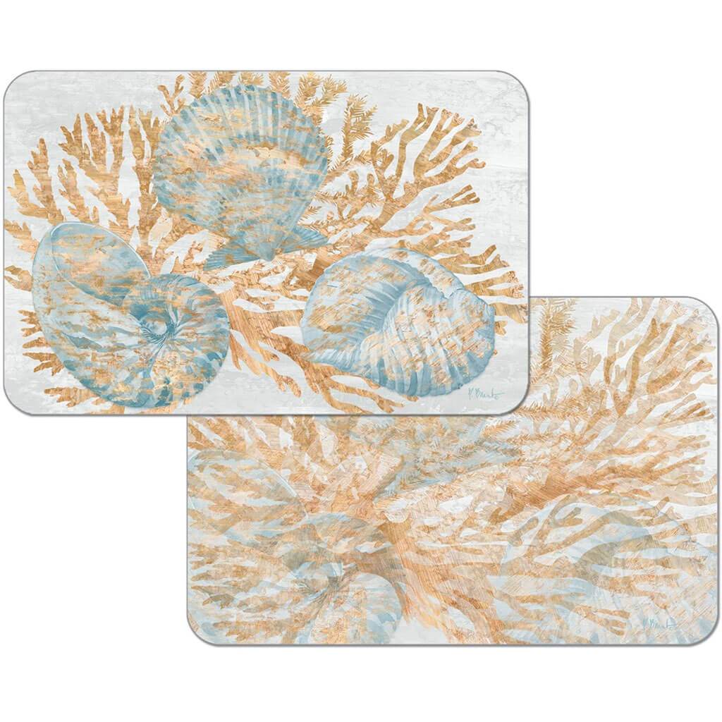 Easy Care Placemat Shimmering Shells