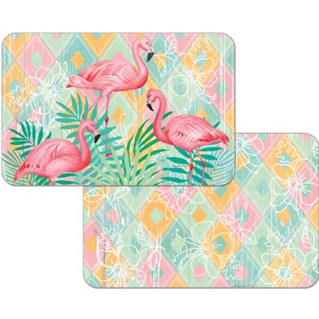 Easy Care Placemat Diamond Flamingos