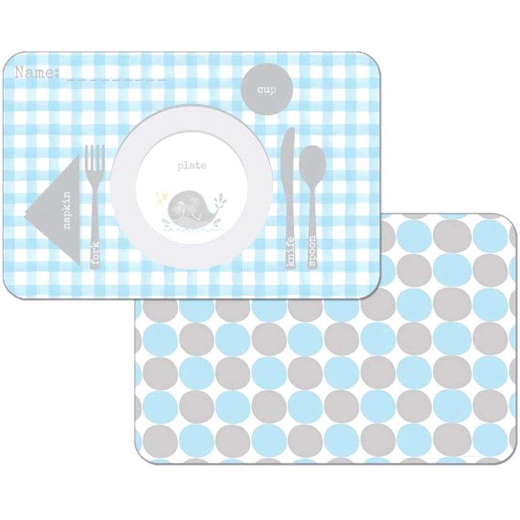 Plastic Placemat Learning Plate