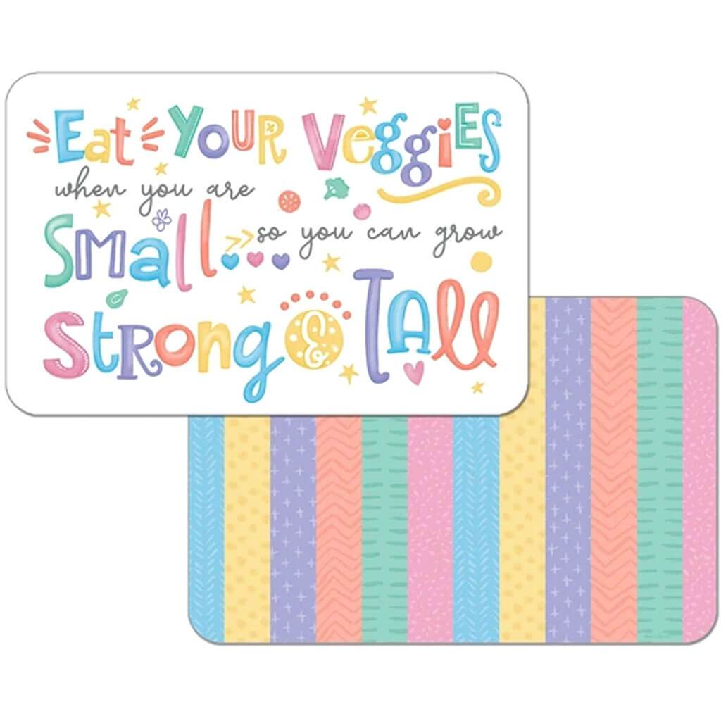 Decofoam Placemat Eat Your Veggies