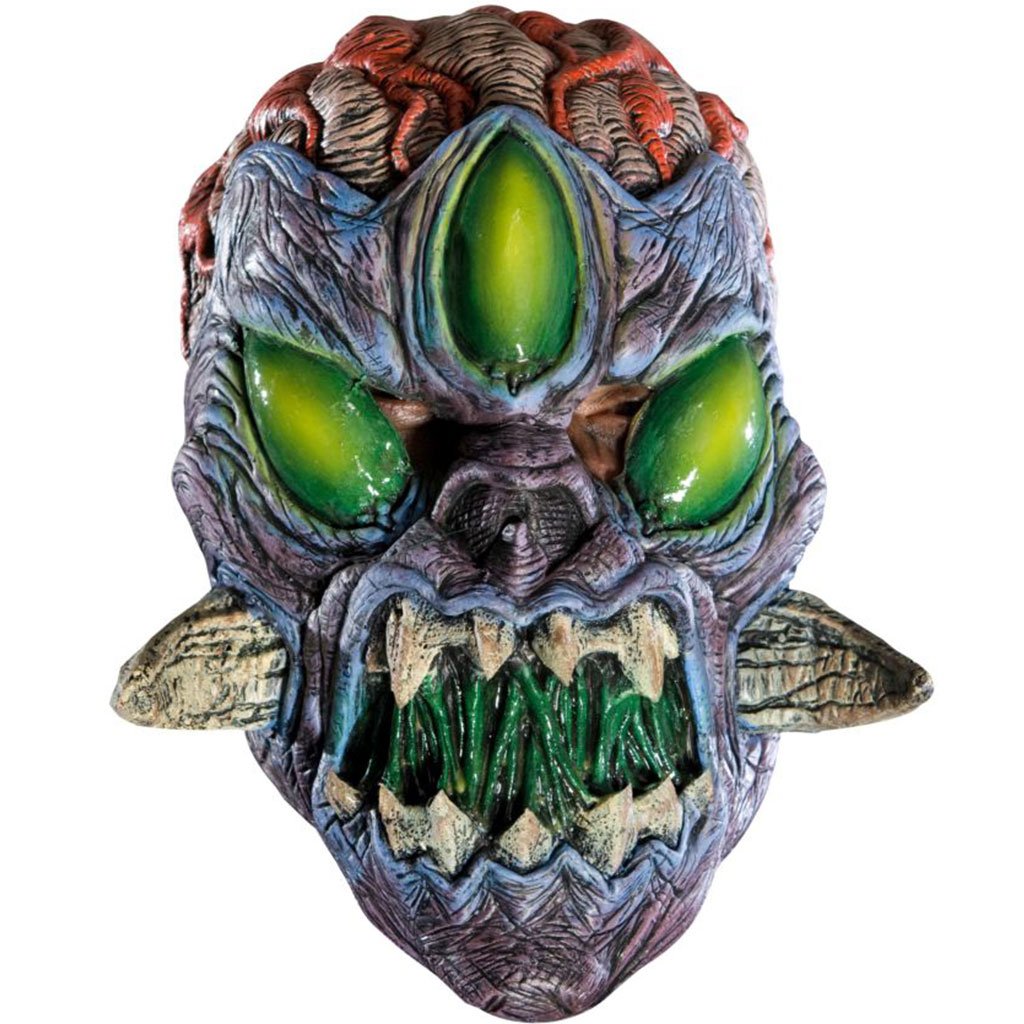 Multi-Colored Gnarled Mask