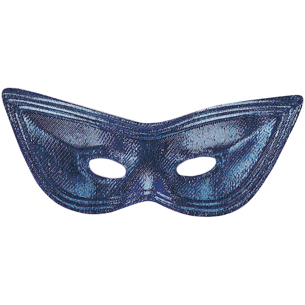 Metallic Lame Harlequin Eye Mask