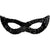 Squin Swallow Eye Mask Black