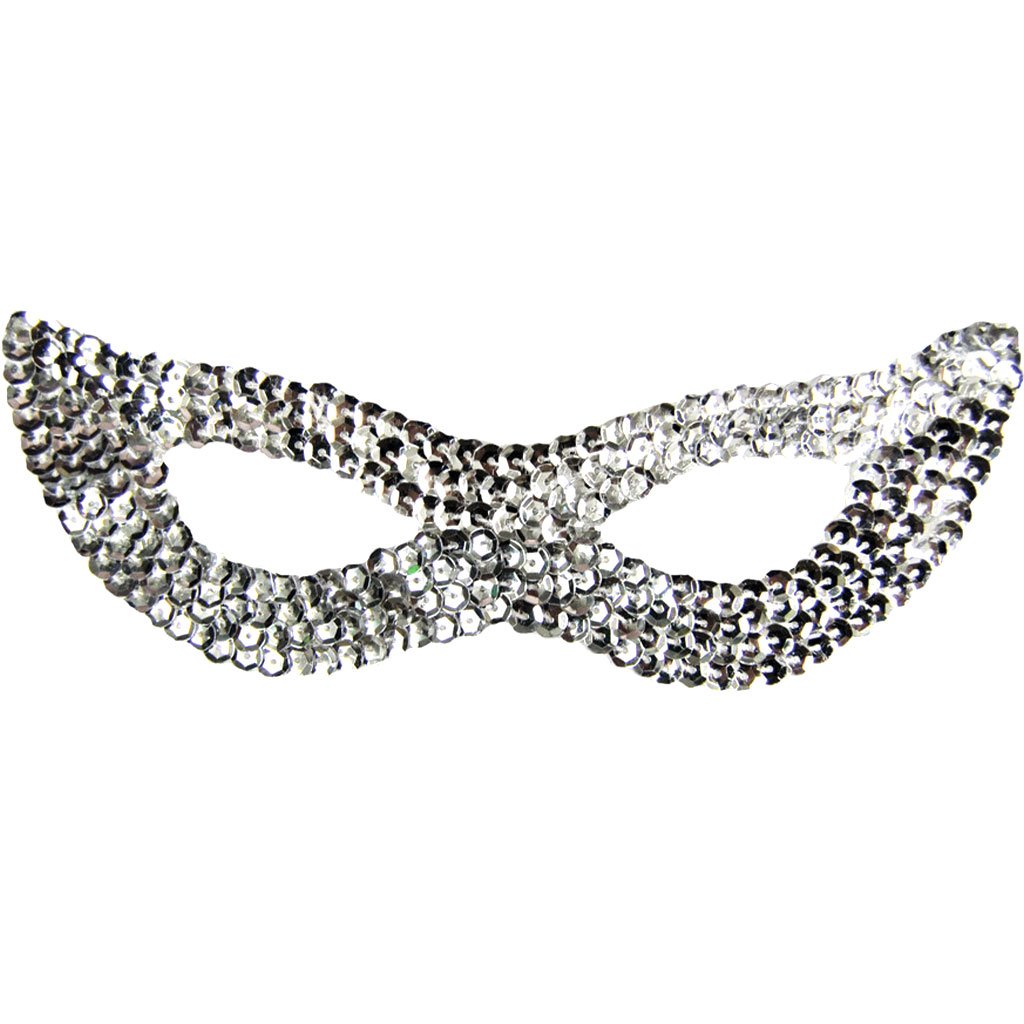 Squin Swallow Eye Mask Black